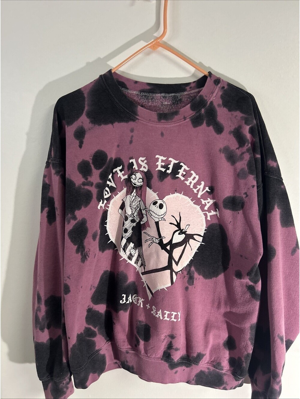 Nightmare Before Christmas Jack And Sally Sweatshirt